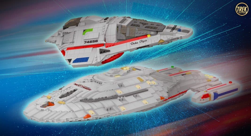 Review - BlueBrixx USS Voyager & Delta Flyer